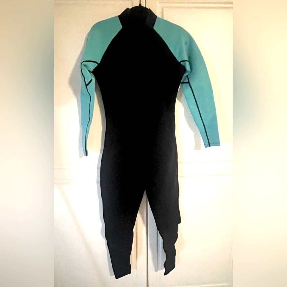 Full Body Wetsuit Black Teal XL
